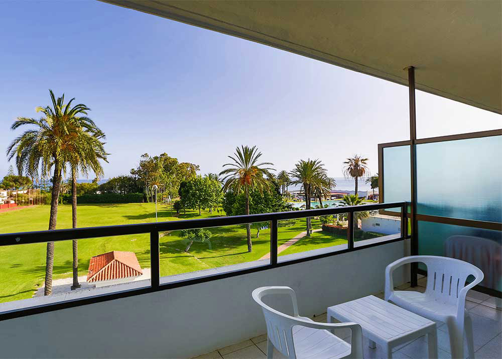 Sejour golf hotel Andalousie terrasse